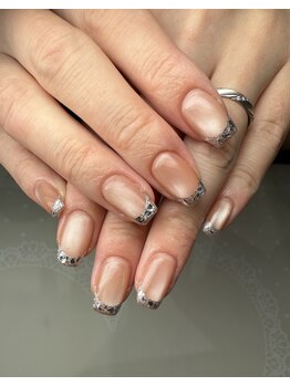 アーモネイル 札幌(Amo Nail)/ガラスフレンチ