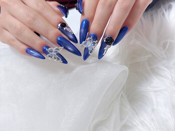 オーロラマグネットネイル