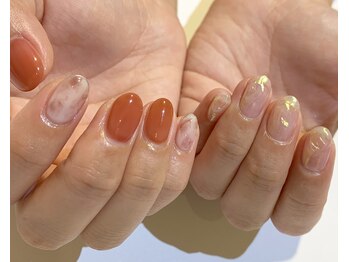 ネイルズ ララ(nails Lala)/アシメネイル。