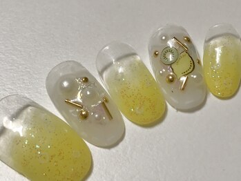 ビービーネイル(BB)/レモンソーダネイル