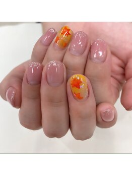 ネイルサロン クール(Nailsalon Coeur)/紅葉　秋ネイル