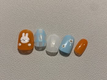 カラ ネイル 中津店(calla nail)/うさぎちゃんネイル