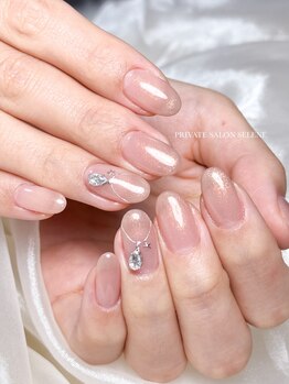ネックレスネイル/オーロラ