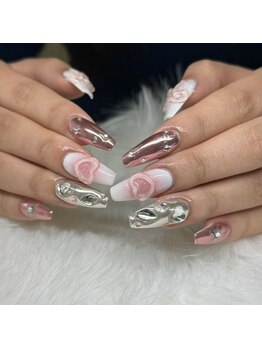 ジェルネイル/長さだし/立川