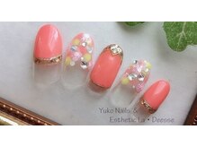 ユウコネイルズアンドエステティック ラ デェス(Yuko Nails & Esthetic La Deesse)/ゴールドコース （定額制）¥8000