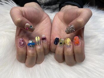 個性派ネイル