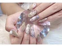 ヘブン ネイル 鶯谷(HEAVEN Nail)/フラワージュエルネイル