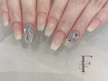フルゥ エビス(fl EBISU.)/グラデーション/ワンホンネイル