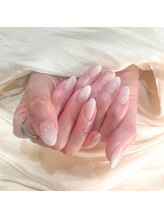 ヘアアンドネイル ミューズ 新浦安店(HAIR&NAIL MUSE)/ミルキーホワイトグラデーション