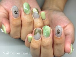 ニュアンスネイル/大理石ネイル