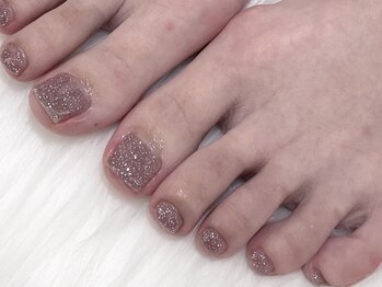 ルカドゥー(Le Cadeau)/フットフラッシュネイル