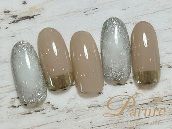 定額Bコース　ホワイト　白