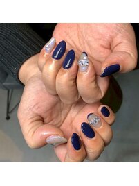 高槻ブライダルネイル/夏ネイル