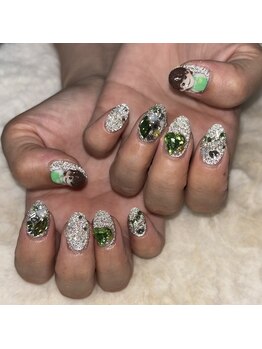 ニケロランシジュ(Nike L'orange)/なにわ男子ネイル♪