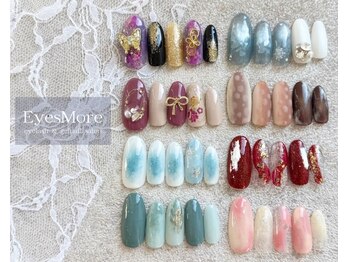 アイズモア 国立店(Eye's More)の写真/国立高評価口コミNO.1◎シンプルからイベントデザインまで！定額制￥5500～￥8500/持ちの良さも◎[国立]