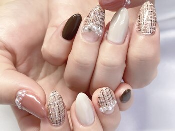 アリスリー 千葉駅前店(Arisly)の写真/シンプル系～個性派アートまで○【選べる定額ネイル/シンプル～】一層残しのフィルインでダメージ軽減♪