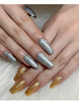 パラジェル登録サロン X`cNail 上桂の写真/長さ出しで理想の指先に♪自爪が短い方や形を整えたい方に◎自然で美しいフォルムのロングネイルを叶えます
