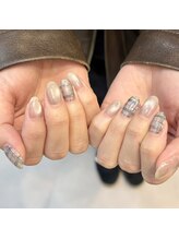 エーナイン イオンモール盛岡南店/チェックネイル♪