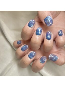 アオ(Ao)/am6:00の空ネイル