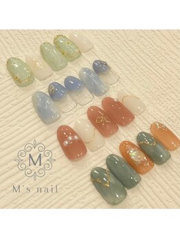 エムズネイル(M’s nail)/4,5,6月☆キャンペーンCコース