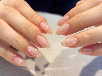 アブニール 我孫子店(AVENIR)/ハートネイル新規¥6,160