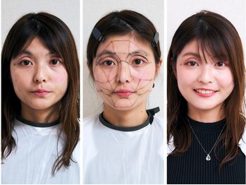 コニー 横浜 関内(Connie)の写真/【骨格から“本当に似合う”メイクを導く】あなた専用のメイク方法で垢抜ける♪