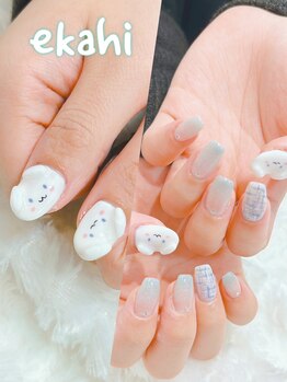 シナモロールネイル♪