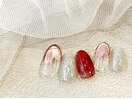 ハ-トフレンチ/バレンタインnail