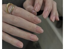 ハンドワークネイル(handworknail)/うるつやピンクワンカラー