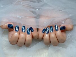 マグネット×フラッシュネイル