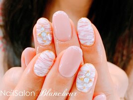 【ワンカラー＆シアーマーブル】