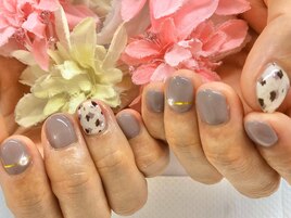 立和名/シンプルお洒落ネイル