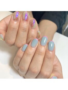 ＜＜asymmetry nail＞＞