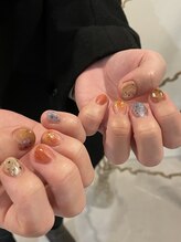 スヌーズ(snooze)/ショートネイルが可愛い