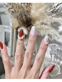 クリスマスネイル