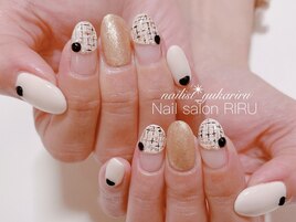 ツイードネイル