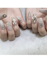 ネイルサロン ビビ(bibi)/キラキラネイル