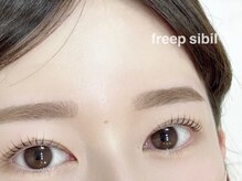 フリープシビル(freep sibil)/美眉スタイリング×まつげパーマ