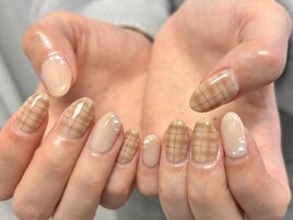 チェックネイル