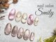 ネイルサロン スマイリー(smily)の写真/【認定講師在籍☆】持ち込みデザインOK!!選べる本数Artし放題が大人気◎2本¥5300/4本¥5850/10本¥6400♪