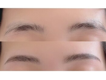 リルフィーユ(Rire Feuille)の写真/《顔の印象の8割は"眉"が決める!!》骨格別似合わせ眉毛パーマで、あなたの自眉をナチュラル上品眉に☆