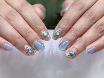 ハロ(Halo)/マグネットミラーネイル