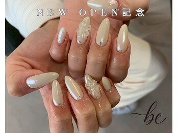 ビー 高槻(be)の写真/【NEWOPEN記念】ワンカラー¥3900★初回/自店オフ無料!お得にネイルを楽しみたい方におすすめ♪パラジェル◎
