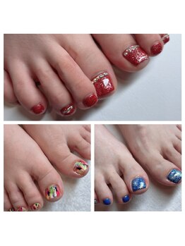 キッカネイル バイ プーパ 花園店(chicca nail by pupa)/フットネイル