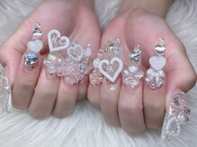 ベティネイル アイラッシュ(Betty Nail)/ゴテゴテクリアネイル☆