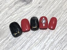 クリスタルネイル ボンベルタ橘店(CRYSTAL NAIL)/ドットネイル