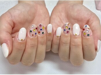 アイリッシュネイル 久屋大通店(Irish Nail)/カラフルストーン