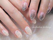 アンドクラッシィ(&classy.)/アシンメトリーネイル/定額