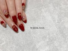 ホワイトネイル 武蔵小杉店(WHITE NAIL)/ツイード/リボン/持ち込み