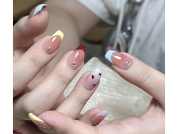 Sara Nail Salon池袋【サラ】長さだし/パラジェル/マグネット/ワンカラー/付け放題/ワンホンネイル